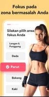 Kebugaran Wanita App - Latihan screenshot 1