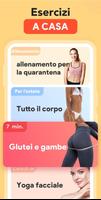 Poster Fitness Femminile - Esercizi