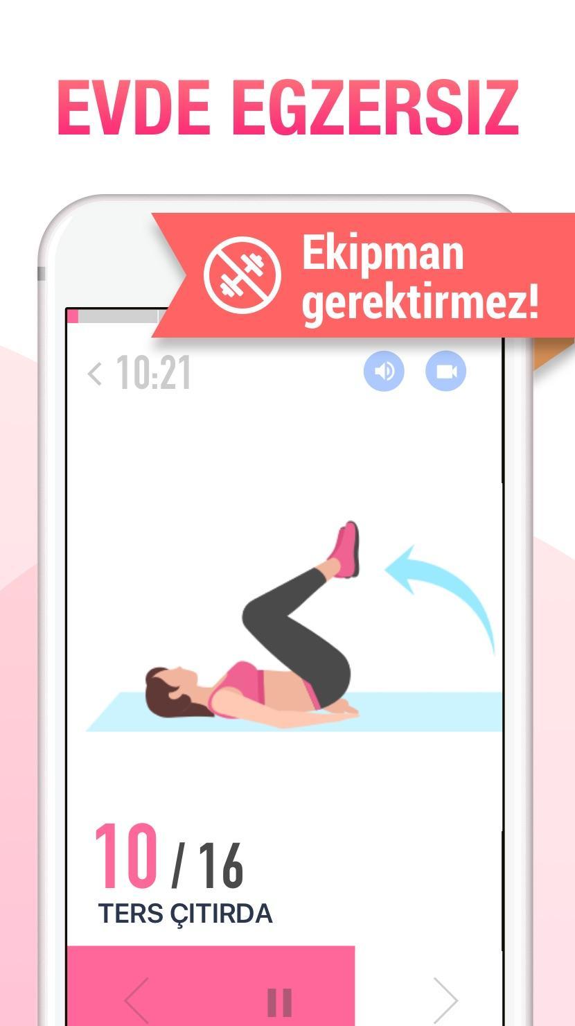 android icin kadin egzersizi kadinlar icin en uygun spor app apk yi indir