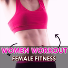 Female Fitness - Women Workout ไอคอน