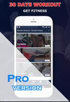 Female Fitness - Women Workout Pro تصوير الشاشة 1