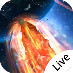 Wonderful comet hits the earth live wallpaper APK