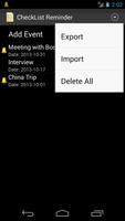 CheckList Reminder screenshot 3