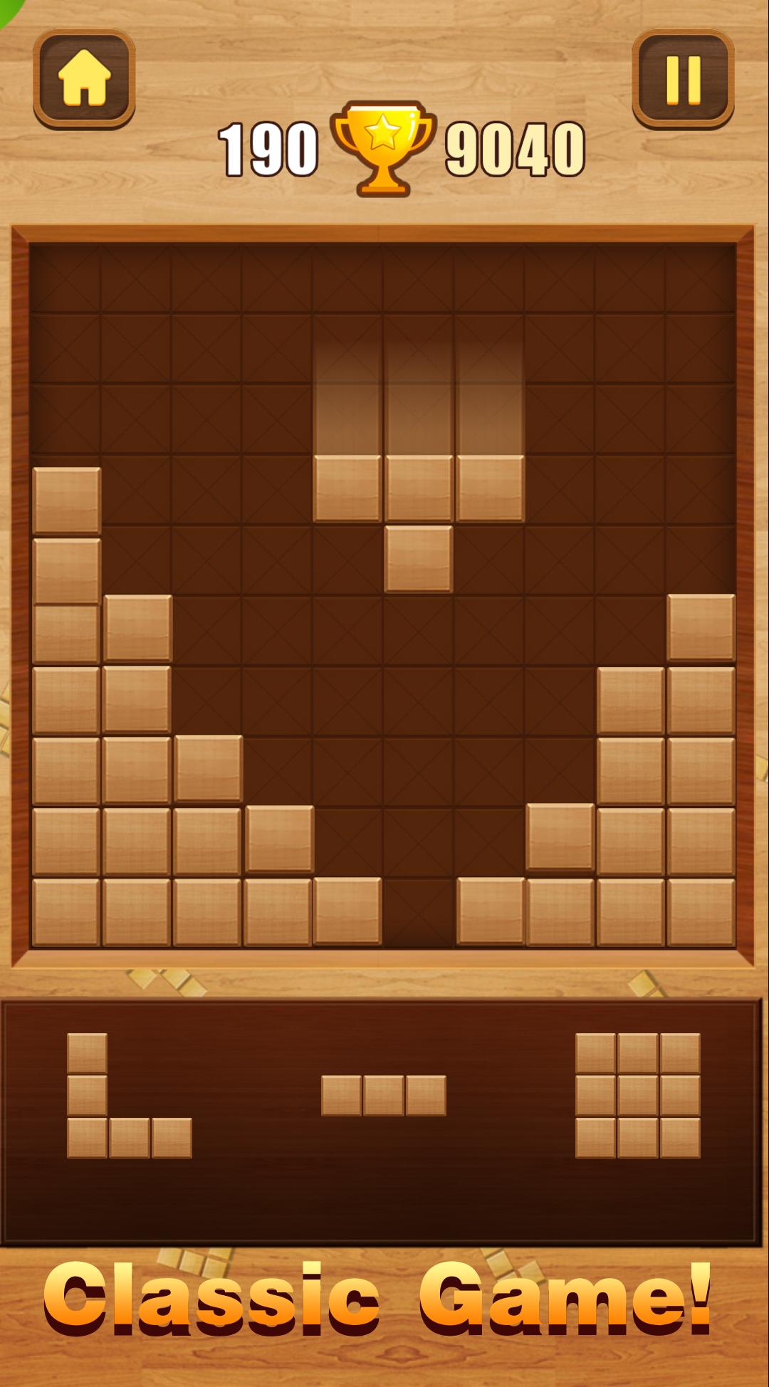 Holzblock-Puzzle für Android - APK herunterladen