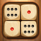 Woody Dice Merge Puzzle آئیکن