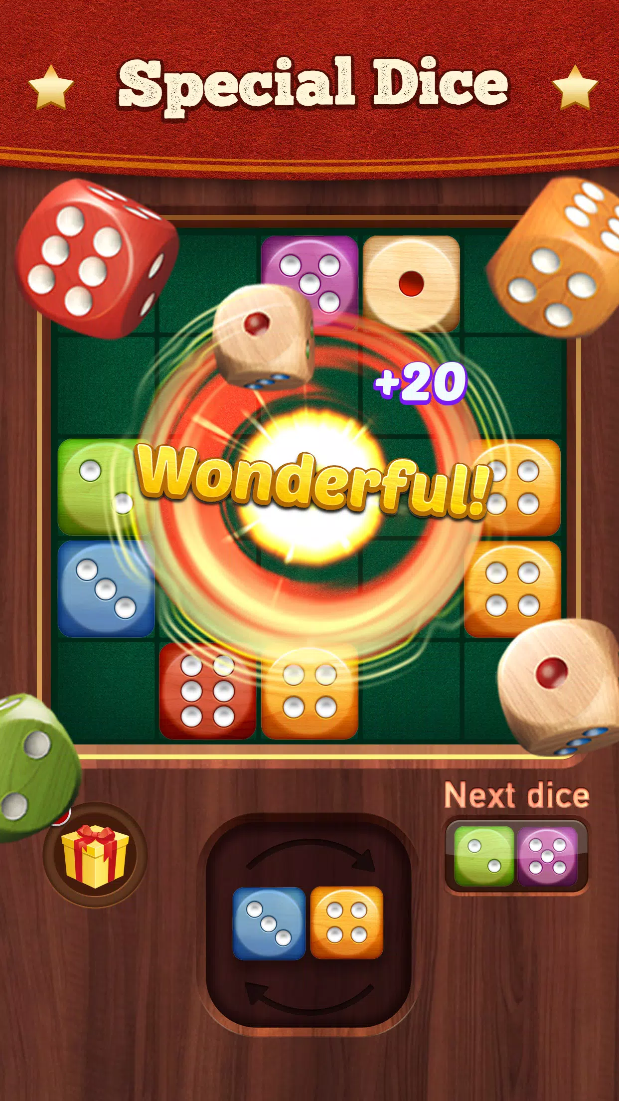 Woody Dice Merge Puzzle for Android - APK Download