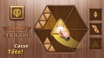 Woody Trigon Poly Puzzle Game capture d'écran 1