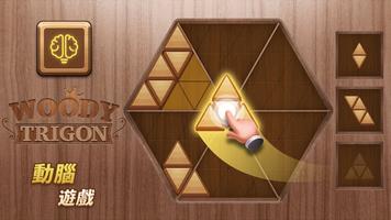 三角拼圖 Woody Trigon:六角形益智拼圖遊戲 截圖 1