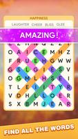 Word Search: Fun Word Game Affiche