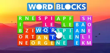 Word Blocks Puzzle - Offline-W