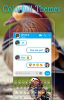 Birds Keyboard الملصق