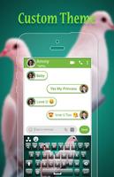 Birds Keyboard تصوير الشاشة 1