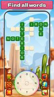 Word connect games - crossword Affiche