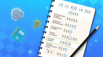 Crostic Puzzle—Logic Crostic الملصق
