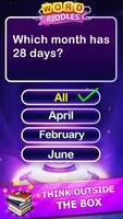 Word Riddles الملصق