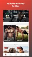 Home Workouts For Men - Muscle الملصق