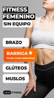 Entrenamiento Fitness Femenino Poster