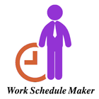 Work Schedule Maker icône