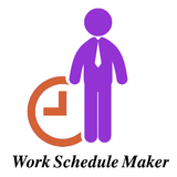 Work Schedule Maker icône