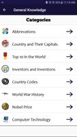 General Knowledge تصوير الشاشة 1