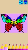 Coloring: Butterflies syot layar 2