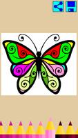 Coloring: Butterflies स्क्रीनशॉट 3