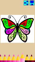 Coloring: Butterflies screenshot 3