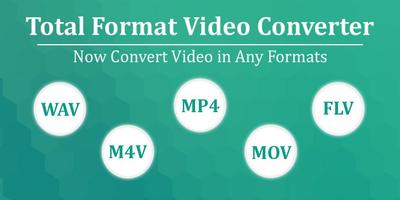 Video Converter - Total Formats Video Converter โปสเตอร์