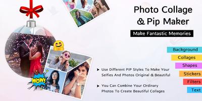 PIP Camera & Photo Collage Maker - Photo Editor Affiche