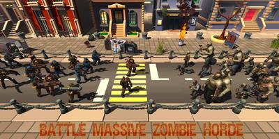 Zombie War Dead Combat الملصق
