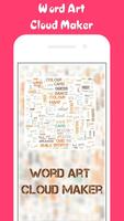 Word Art Cloud Maker पोस्टर