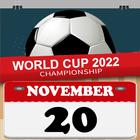 Calendario Mundial Qatar 2022 icono