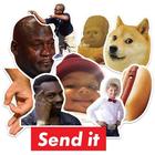 Meme Stickers for WA - WAStickerApps أيقونة