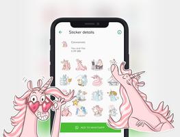 Pony Sticker & Unicorn Stickers for Whatsapp スクリーンショット 3