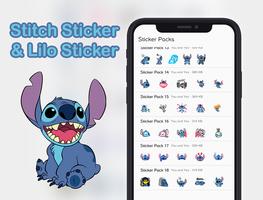 Stitch Sticker & Lilo Sticker for Whatsapp 截图 1