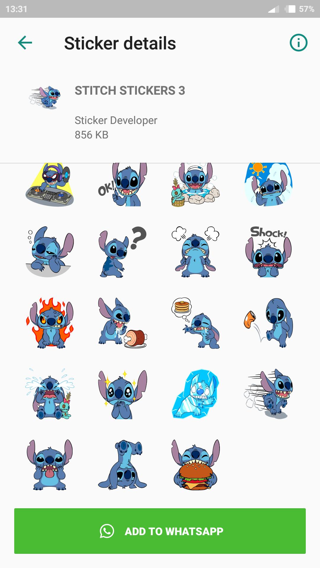 Stitch Sticker Lilo Sticker For Whatsapp For Android Apk Download