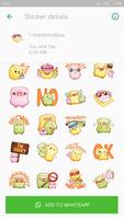 Marshmallow Stickers for WhatsApp ảnh chụp màn hình 3