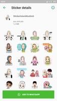 Muslimah Islami Stickers for Whatsapp captura de pantalla 3