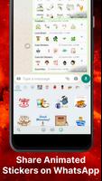 Animated/GIF Love Stickers for WhatsApp capture d'écran 3