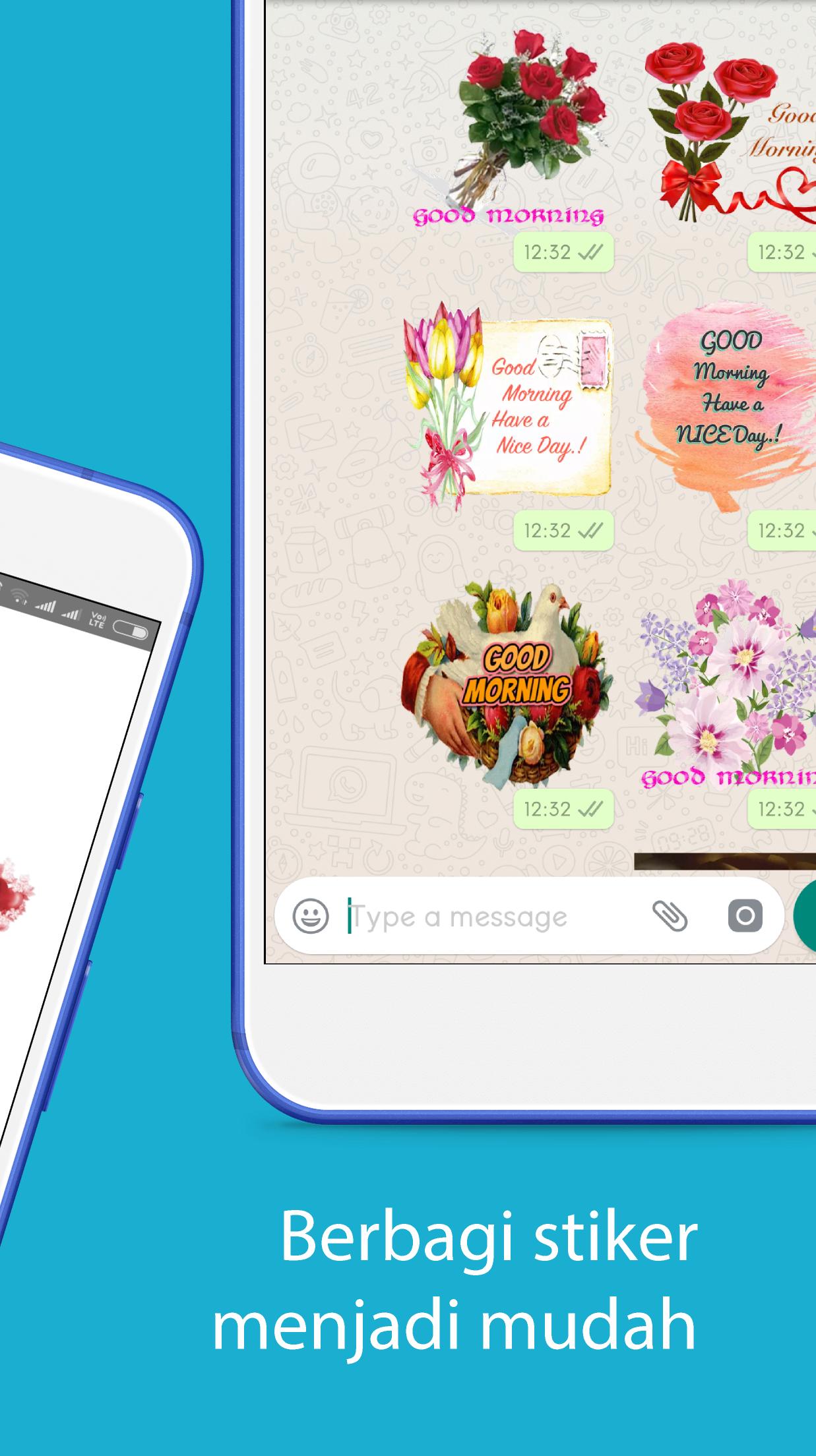 28+ Ide Sticker Whatsapp Selamat Pagi Terkini | Lokerstiker