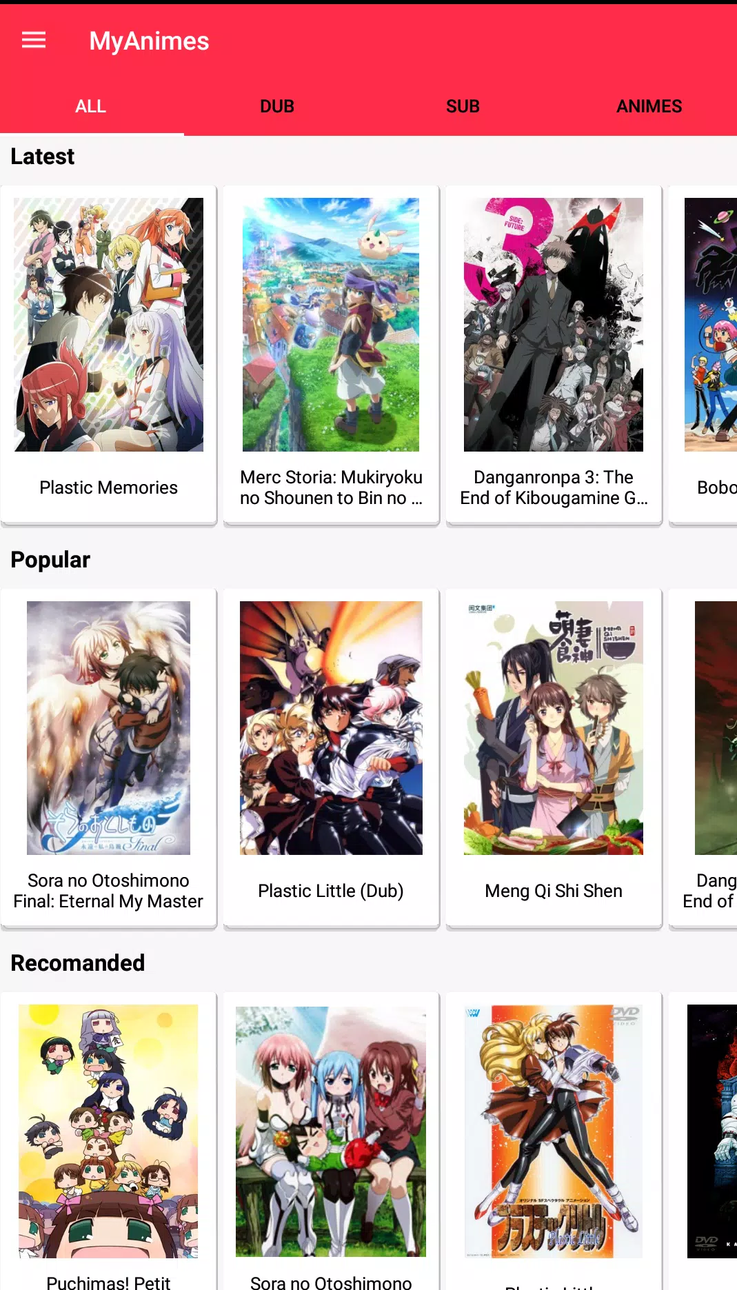 Download do APK de MyAnimes para Android