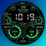 Caliope Digital Watch Face