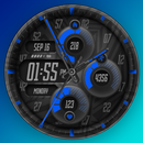 Violet Hybrid Watch Face APK