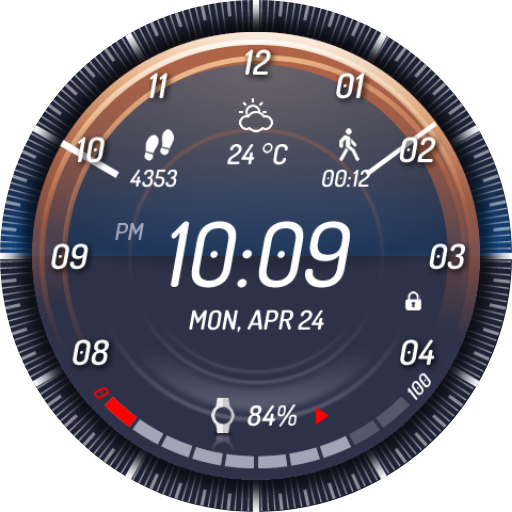 Cluster Watch Face