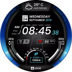 Cyber Watch Face APK download