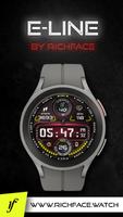 E-Line Watch Face Affiche