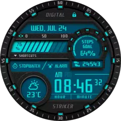 Digital Striker Watch Face アプリダウンロード