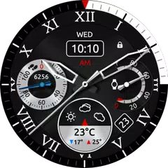 Скачать Royal Steel Watch Face APK