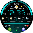 Plasma Flow Full Watch Face APK