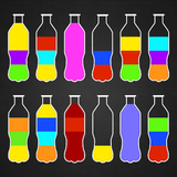 水の色のパズルを並べ替える: 色合わせ、ボトル、試験管、色水 APK